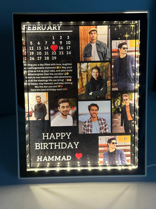 CUSTOMIZE LED PHOTO FRAME 2IN1